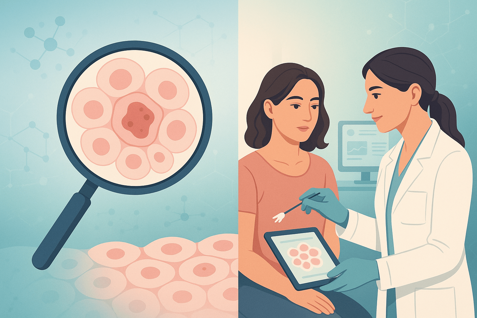 Immagine descrittiva sul Pap test e prevenzione