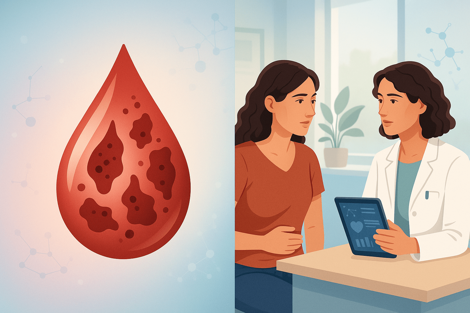 Frammenti di endometrio nelle mestruazioni