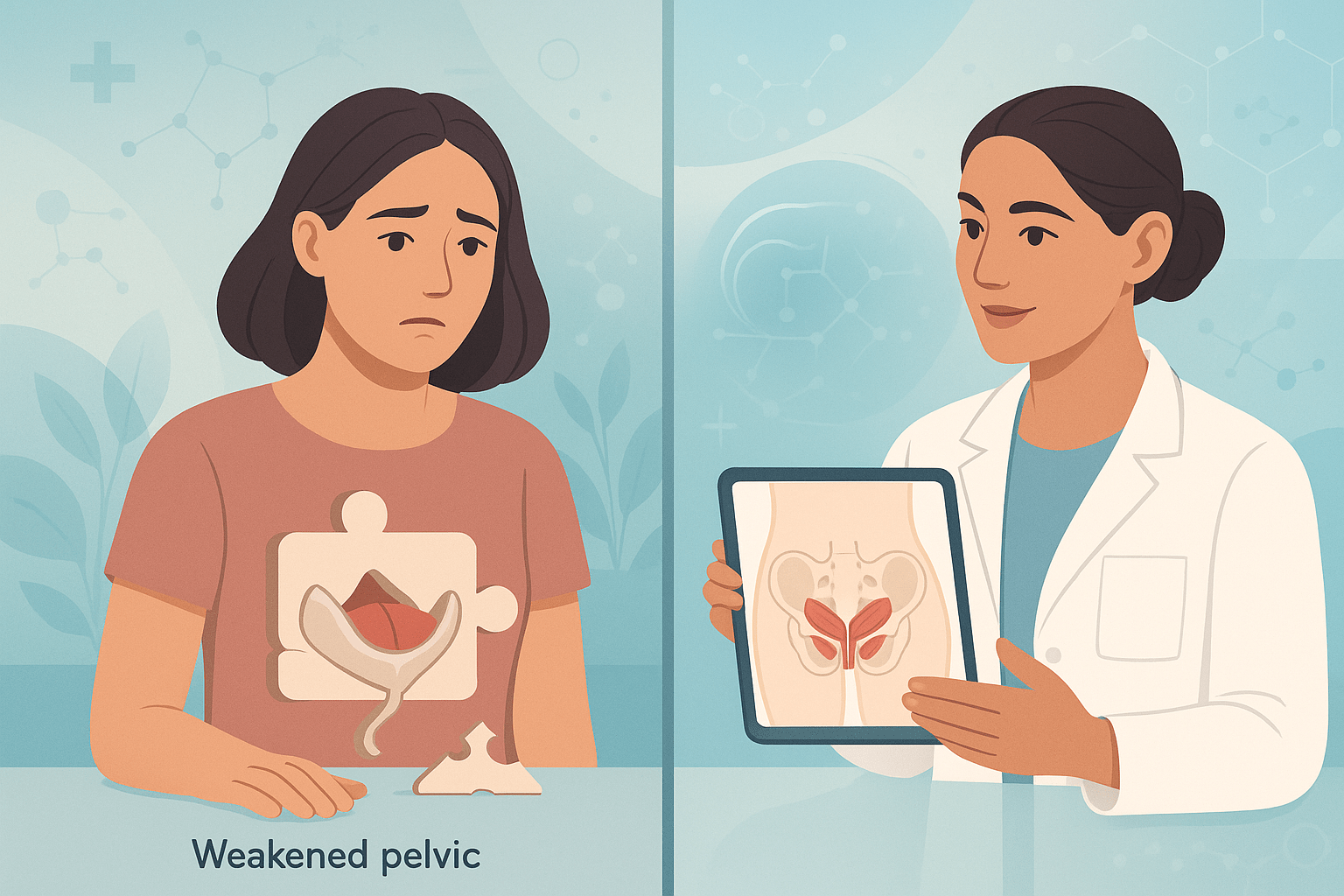 Donne che eseguono esercizi per il pavimento pelvico
