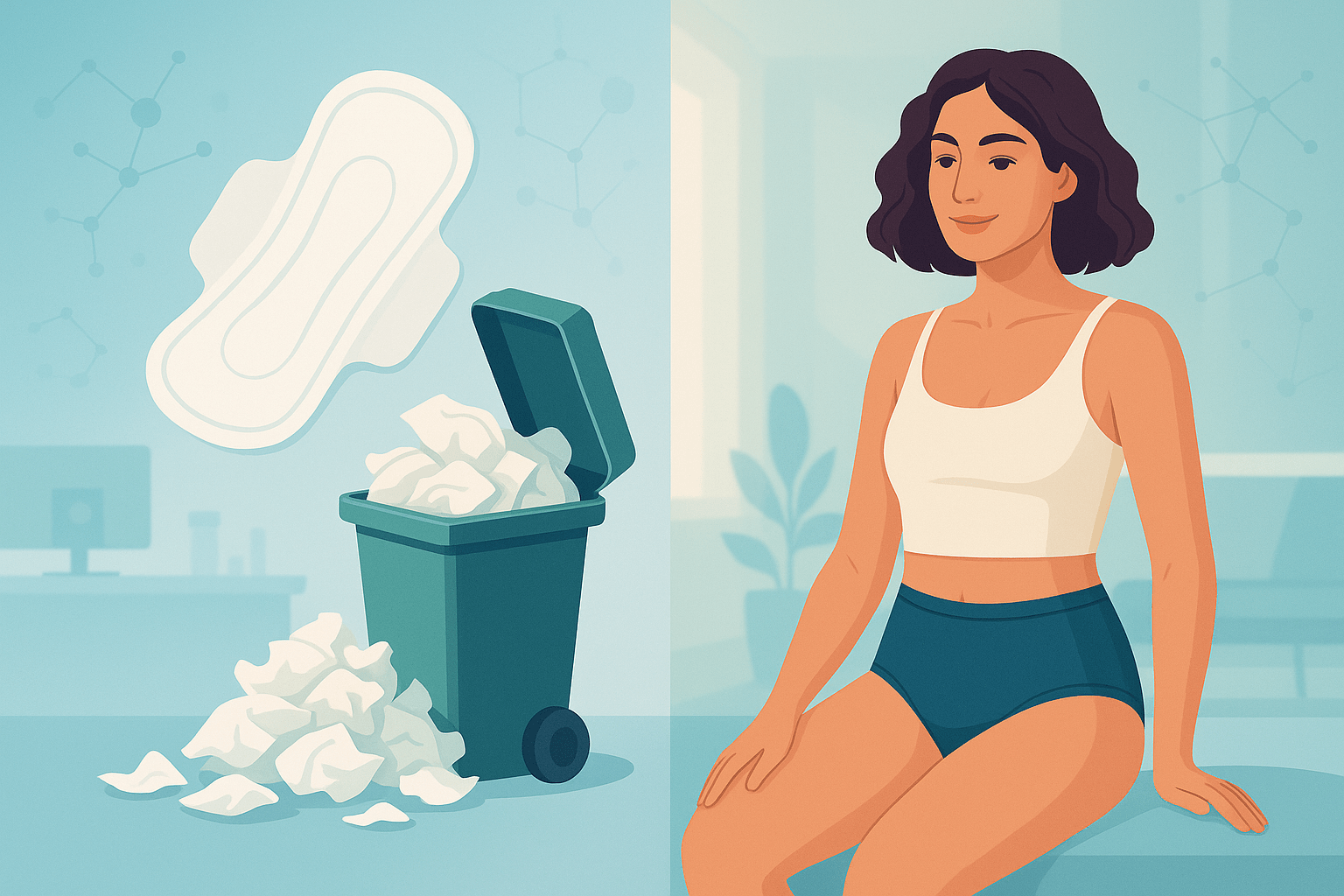 Mutandine mestruali per comfort e sostenibilità durante il ciclo