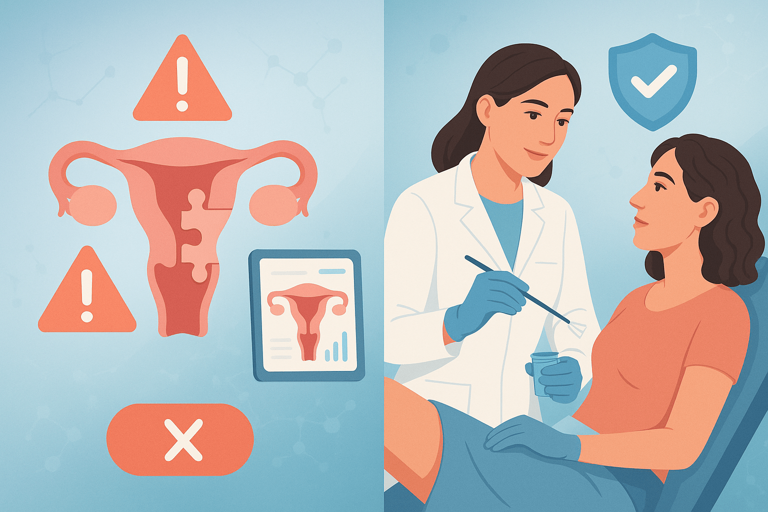 Immagine esplicativa del Pap Test